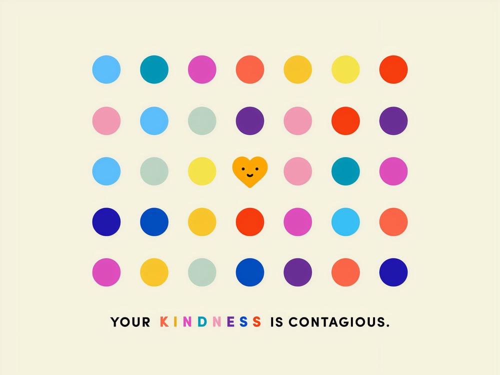 Kindness is contagious