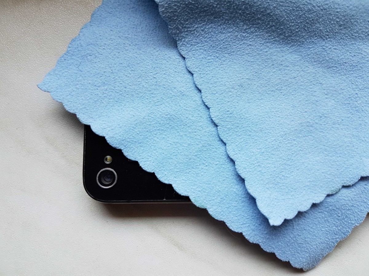 clean, phone, camera, lens, blue, textile, electric blue, paper